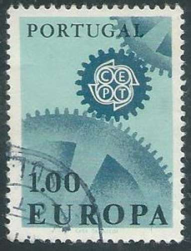 Portugal - Y&T 1007 (o) - Europa - Année 1967 -