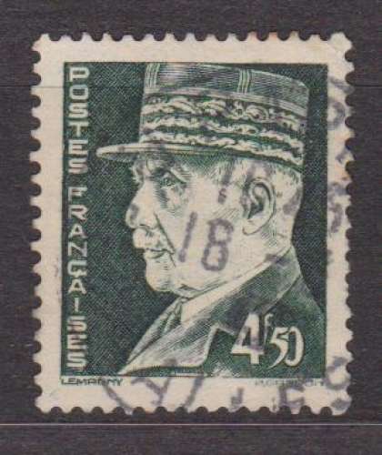 France 1941-1942 YT 523 Obl Petain de Hourriez