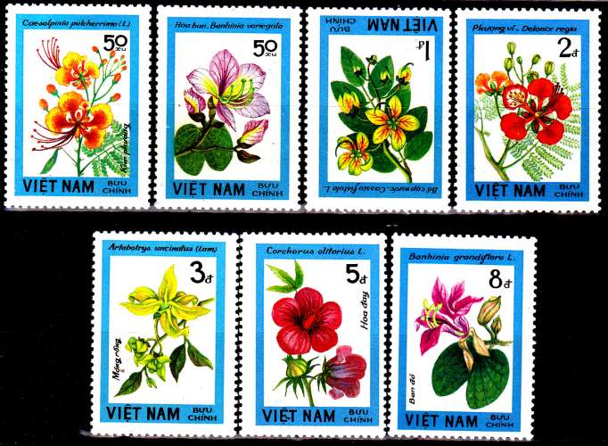 Viêt Nam 485 / 91 Fleurs diverses