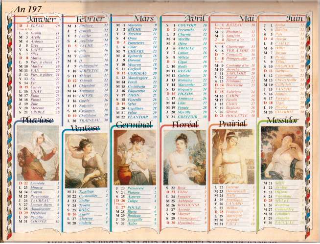 LA POSTE ALMANACH-Calendrier 1997 du Facteur & PHILATELIE 