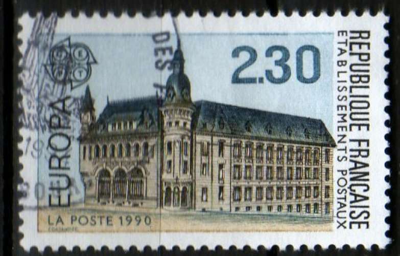 Europa - Bâtiments postaux d'hier et d'aujourd'hui
