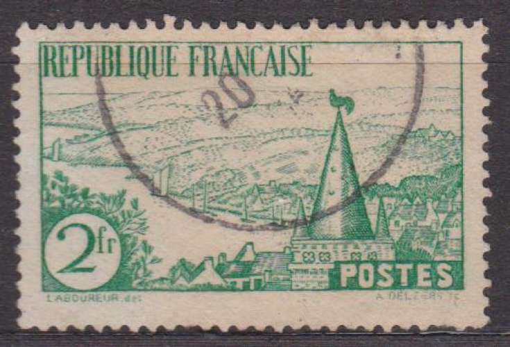 France 1935 YT 301 Obl Rivière bretonne