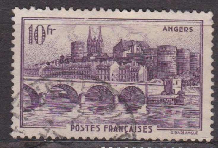 France 1941 YT 500 Obl Angers