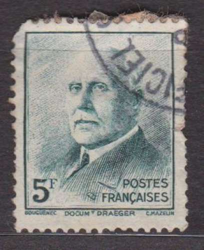 France 1941 YT 524 Obl Marechal Petain type Mazelin