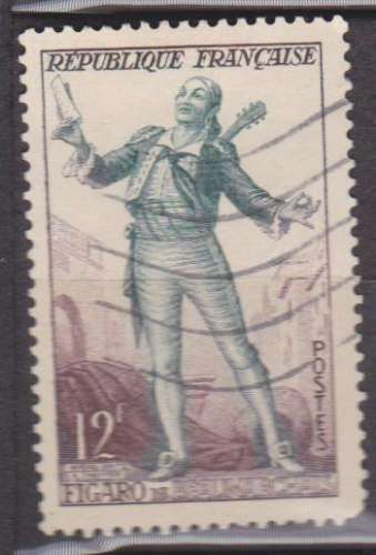 France 1953 YT 957 Obl Theatre Figaro