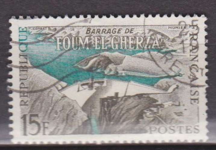 France 1959 YT 1203 Obl Barrage Foum el Gherza