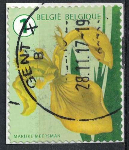 Belgique 2016 Oblitéré Used Flower Fleur Lily Lilium SU