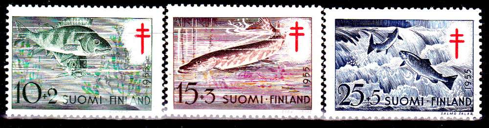 Finlande 426 / 28 Poissons