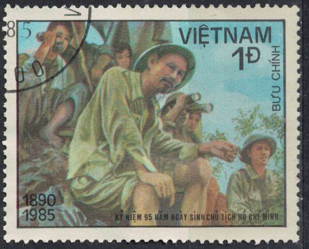 Vietnam 1985 Oblitéré Used Hô Chi Minh et ses Partisans