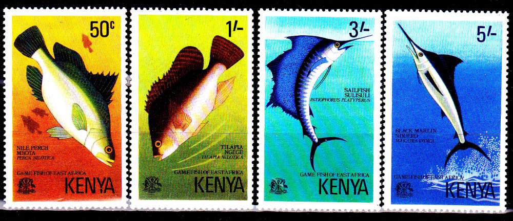Kenya 66 / 69 Pêche en Est-africain