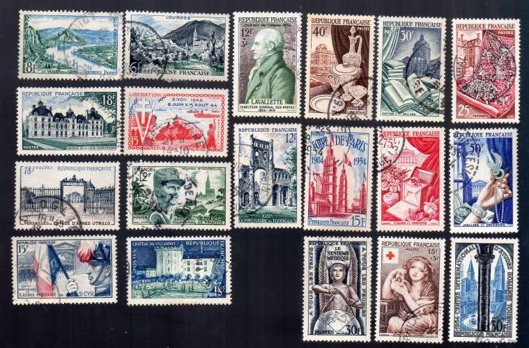 FRANCE 1954   VOIR   SCAN