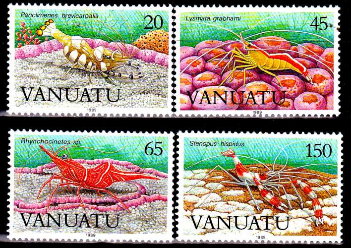 Vanuatu 822 / 25 Crevettes