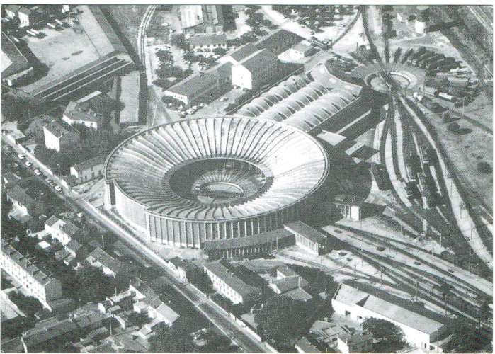 CPM - BOUCHES DU RHÔNE - CITÉ DU RAIL - VUE AÉRIENNE.