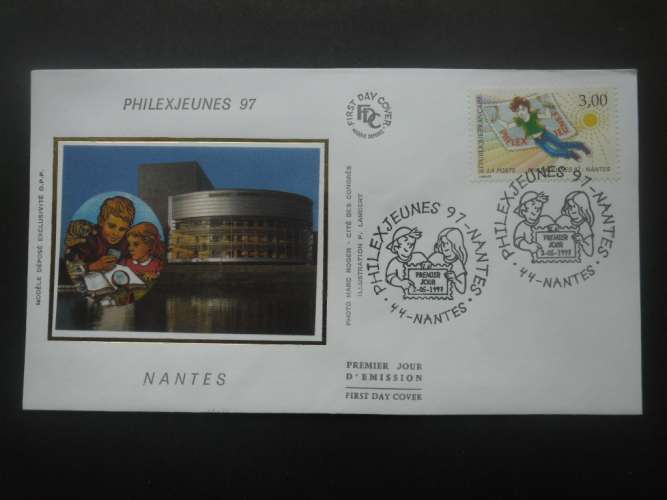 FRANCE FDC Philexjeunes 97 02-05-1997 Nantes