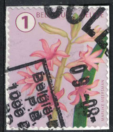 Belgique 2016 Oblitéré Used Fleur Flower Hyacinth Jacinthe véritable SU