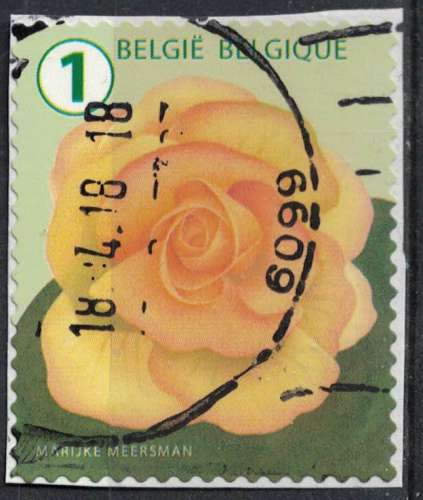 Belgique 2016 Oblitéré Used Flower Fleur Bégonia SU