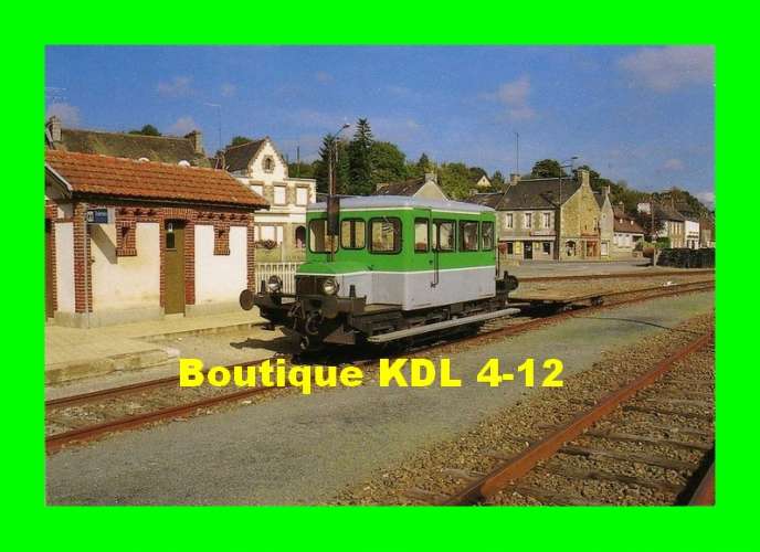 AL 161 - Draisine en gare - CALLAC - Côtes d'Armor - RB