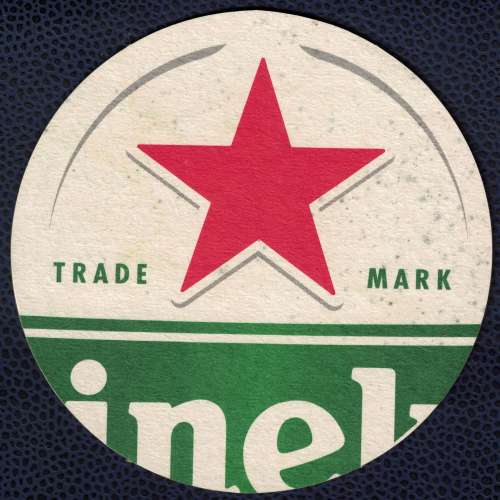 SB Sous Bock Bière Beer Beermat Heineken Trade Mark Enjoy Responsibly SU