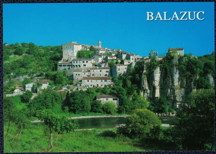 France Carte Postale Postcard Ardèche Balazuc Village Classé