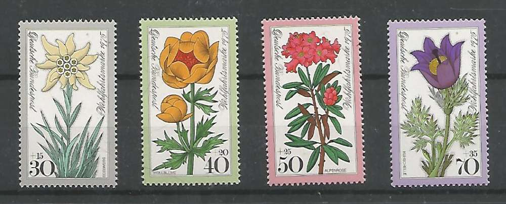 R.F.A. - 1975 - Fleurs - Tp N° 716 / 9 - Neuf **