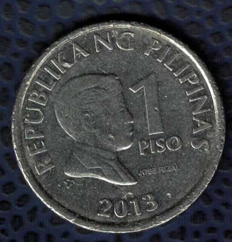 Philippines 2013 Pièce de Monnaie Coin 1 Piso Président José Rizal SU