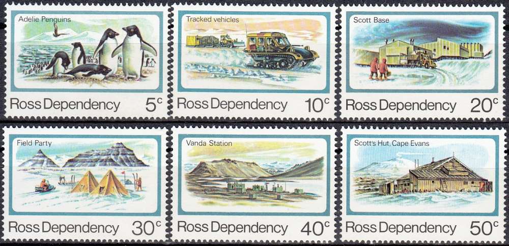  Ross Depency 1982 Michel 15 - 20 Neuf ** Cote (2005) 2.40 Euro Vivre en Antarctique