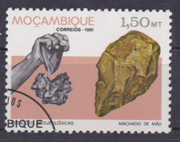 Mozambique 1981 YT 827 Obl Archéologie