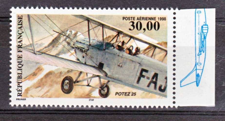 France PA 62a Potez 25 de feuille de 10 neuf ** TB MNH 