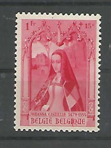 Belgique - 1941 - Services social - TP N° 577 VARIETE 2  - Neuf **