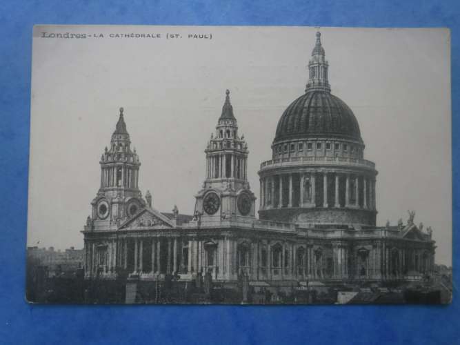 ROYAUME-UNI-LONDRES la cathédrale St-Paul