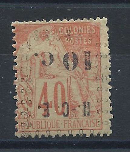 Nouvelle Calédonie N°11a (*) (MNG) 1891-92 