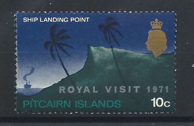 Pitcairn N°117** (MNH) 1971 - Visite du prince Philippe