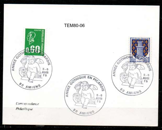 Dept 80 (Somme) AMIENS 1975 > Année gothique en Picardie