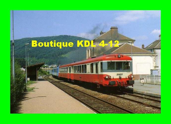 RU 0095 - Autorail Caravelle X 4397 en gare - NOUZONVILLE - Ardennes - SNCF