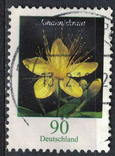 Allemagne 2017 Oblitéré rond Used Fleur Johanniskraut Millepertuis Perforé SU