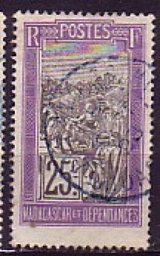 Madagascar 1921  Y&T  134  oblitéré