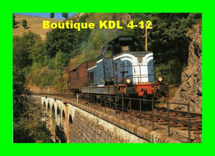 RU 0198 - Train - loco BB 66049 vers SAINT-ETIENNE MENET - Cantal - SNCF