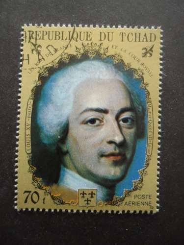 TCHAD Louis XV oblitéré 