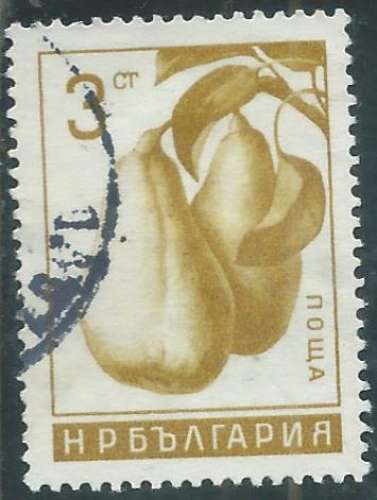 Bulgarie - Y&T 1366 (o) - Fruits -