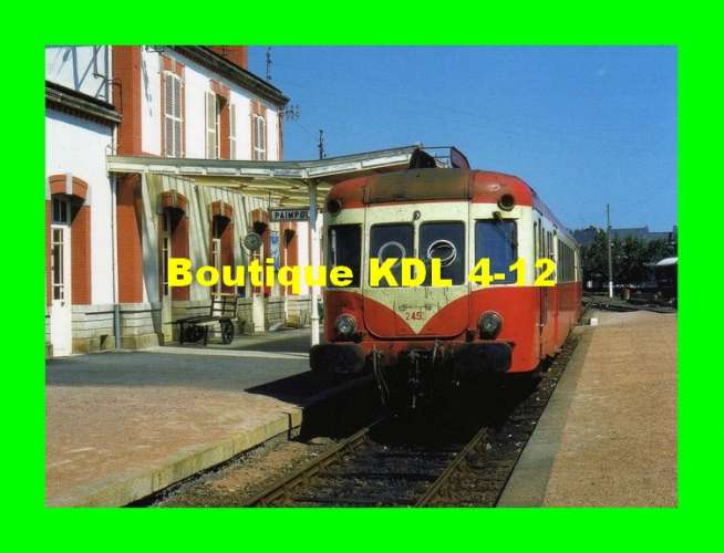 RU 1216 - Autorail X 2453 en gare - PAIMPOL - Côtes d'Armor - RB