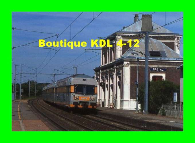 ACACF 329 - Train - voiture pilote en gare - BREVAL - Yvelines - SNCF