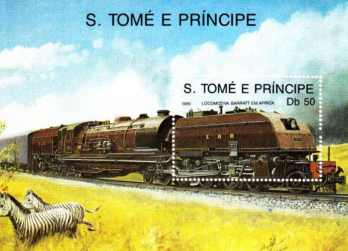 Saint Thomas et Prince Bf 69A Locomotive Garratt 