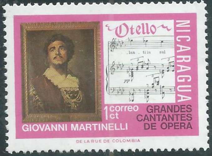 Nicaragua - Y&T 0991 (**) - Opéra -