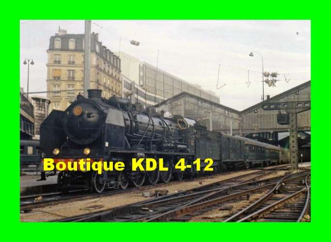 ACACF 410 - Train - Loco 231 D 757 en gare - PARIS SAINT-LAZARE - SNCF