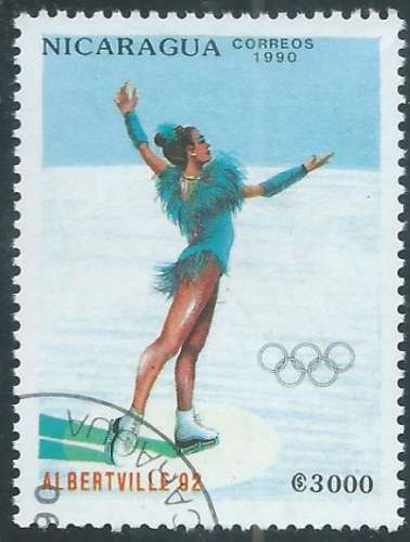 Nicaragua - Y&T 1539 (o) - Patinage artistique -