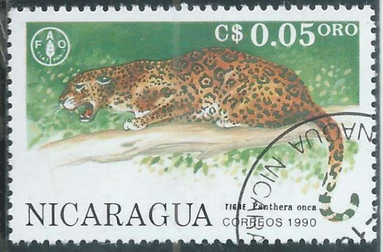 Nicaragua - Y&T 1551 (o) - Fauves -