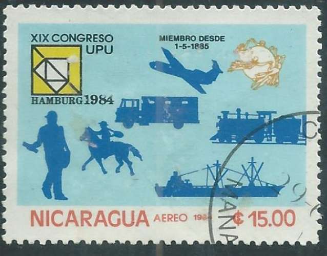 Nicaragua - Poste Aérienne - Y&T 1068 (o) - UPU -