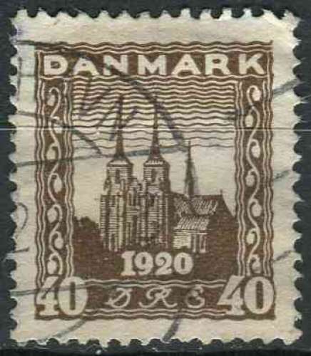 DANEMARK 1920 OBLITERE N° 125