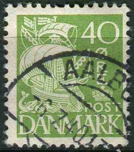 DANEMARK 1933 OBLITERE N° 221 II