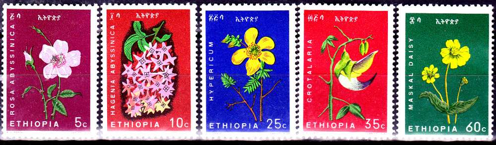 Ethiopie 440 / 44 Fleurs éthiopiennes